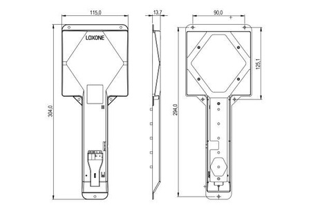 Loxone Touch Surface Air