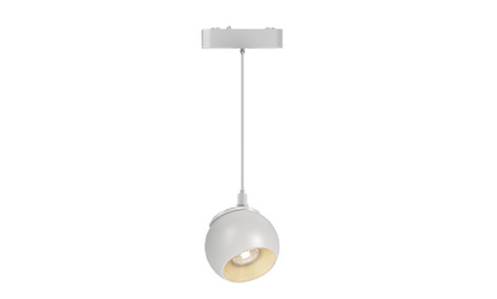 Tracklight LED Luxo 48V 10W 4000K Mars wisząca biała