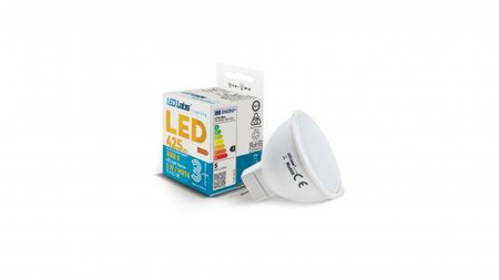 Źródło LED MR16 5W Biała Ciepła 12V AC/DC