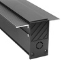Szyna Magnetic C podtynkowa uniwersalna 100cm czarna