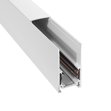 Szyna natynkowa Magnetic B 300cm biała