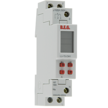 Cyfrowy programator czasowy tygodniowy TS-DW1