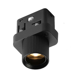 Mini LED Point Magnetic okrągły 2W 3000K czarny