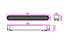 Tracklight LED Luxo 48V 12W 4000K Linea UGR19 czarna