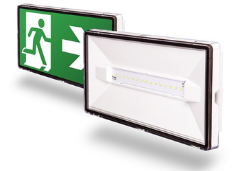 Oprawa ewakuacyjna/awaryjna VELLA SO 150 NM 1H AT IP65 + (VD3. VD4. VD5) / 93547