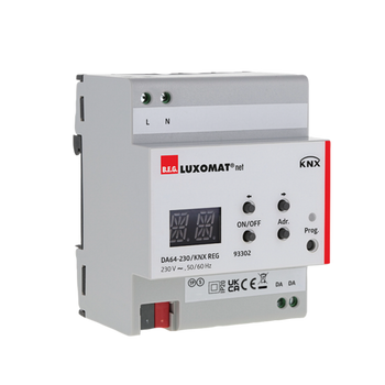 Urządzenie KNX DA64-230/KNX REG biały