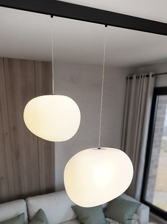 Zwis kula 42cm LED Magnetic Stone 7W 3000K