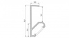Profil LED LUMINES typ Q18 surowy 3 m