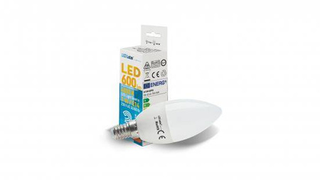 Źródło LED E14 7W C37 Biała Ciepła