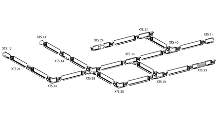 Szyno-przewód 3-faz 1mb Global szary