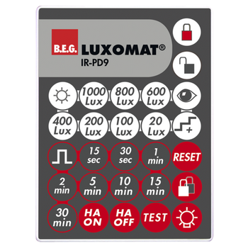 Pilot zdalnego sterowania IR-PD9