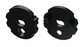 Zaślepka ALU do profilu LED LUMINES MICO czarna z otworem