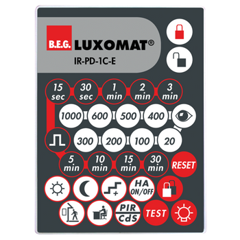 Pilot zdalnego sterowania IR-PD-1C-E