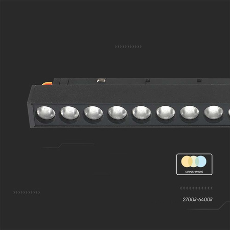 Tracklight 48V 10W CCT 2700-6400K 900lm 10W Smart