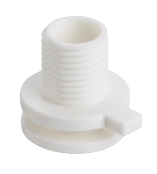 Nypel do adaptera Global Trac GA57/10-3 biały