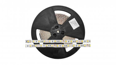 Taśma LED 60 LED/m 5050 SMD RGB Wodoodporna, 25m