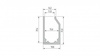 Profil LED LUMINES typ I10 srebrny anodowany 3 m