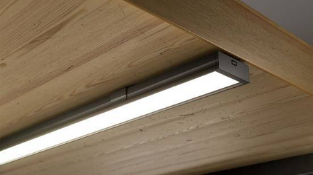 Profil LED LUMINES typ DUAL srebrny anodowany 1 m