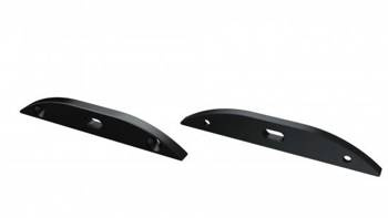 Zaślepka ALU do profilu LED LUMINES RETO czarna z otworem