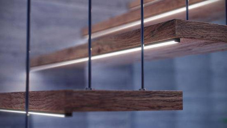 Klosz do profilu LED LUMINES HIGH PMMA transparentny 1 m