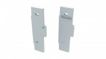 Zaślepka ALU do profilu LED LUMINES TIANO biała prawa prosta z otworem