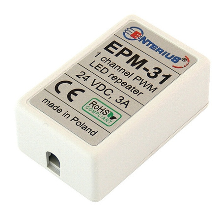 Wzmacniacz miniaturowy led 3A 24V Enterius