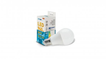 Źródło LED E27 10W A60 Neutralna