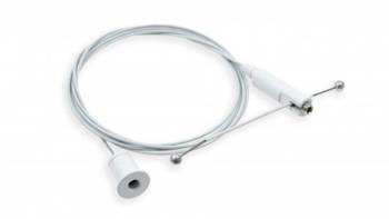 ZAWIESIE DWUSTRONNE - KOMPLET 1500 mm/100mm biały