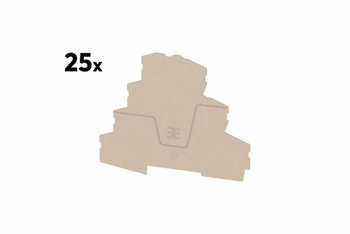 Loxone Płytka końcowa Weidmüller AEP MC 2.5 (25 sz