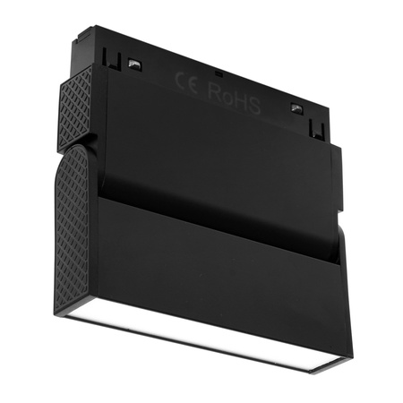 Reflektor LED Magnetic regulowany opal B20 czarna 6W 3000K