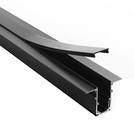Szyna Magnetic C podtynkowa uniwersalna 150cm czarna