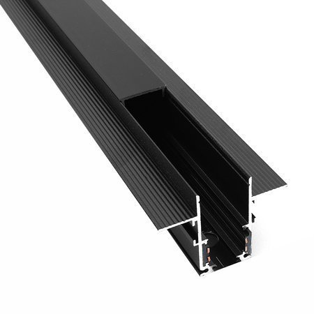 Szyna podtynkowa czarna Magnetic D 200cm - 3 Fazowa - wysyłka od 29.04