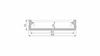 Profil LED LUMINES typ SOLIS inox anodowany 3 m