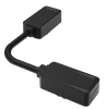 Łącznik zasilający Luxo 48V kabel czarny