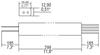 Zasilacz TCI Super Slim 127462 DALI / Push dimm IP54  385 x 13 x 19 mm