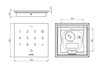Loxone NFC Code Touch Air (antracytowy)