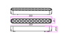Tracklight LED Luxo 48V 12W 4000K Linea 24° biała