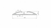 Profil LED LUMINES typ Reto srebrny anodowany 2,02 m
