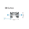 Szyna Global 1F natynkowa 200cm czarna GB2200-2