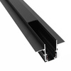 Szyna podtynkowa czarna Magnetic D 150cm