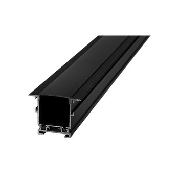 Szynoprzewód 48V Luxo czarny 2m podtynkowy