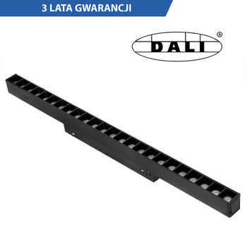 Reflektor LED Magnetic 24W DALI CCT czarny 44cm