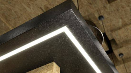 Profil LED LUMINES typ B surowy 3 m