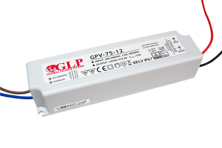 Zasilacz led IP67 75W 12V