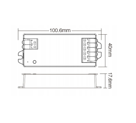 Sterownik MONO/CCT 12-24V 6A E2-WR WIFI + przycisk
