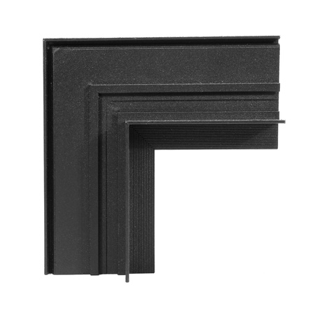 Łącznik sufit-ściana Magnetic D 90st. czarny