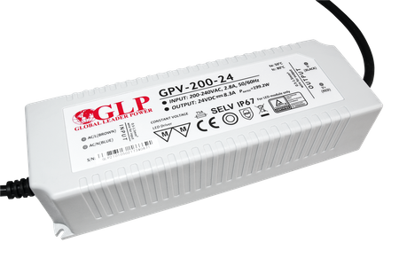 Zasilacz led IP67 200W 16A 24V