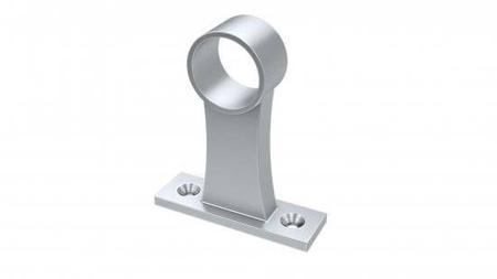 Uchwyt dystansowy wysoki fi 25 mm przelot. Chrom