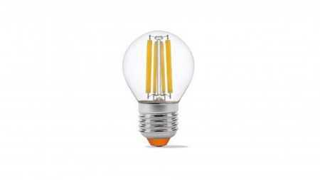 Źródło LED E27 6W G45 Filament Neutralna