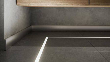 Klosz do profilu LED LUMINES TERRA PC mleczny 2,02 m